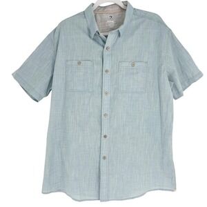 Kuhl Men's XL Outdoor Hiking Shirt Blue Gorpcore